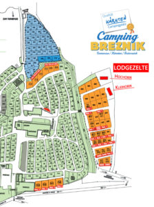 Plan Lodgzelt Campingplatz Turnersee