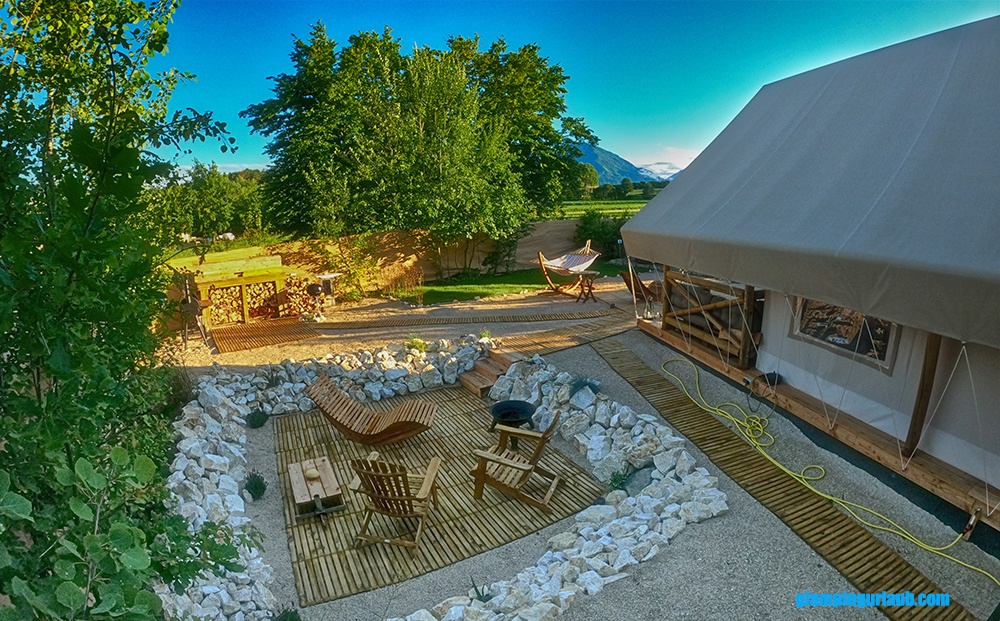 glamping kärnten - lodgezelt