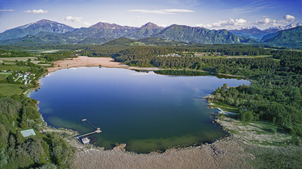 Turnersee, Luftaufnahme